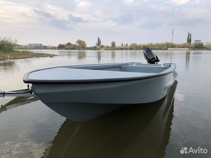 Лодка для профи Обь 43 реплика верфь RiverBoat