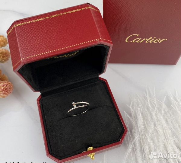 Cartier кольцо гвоздь