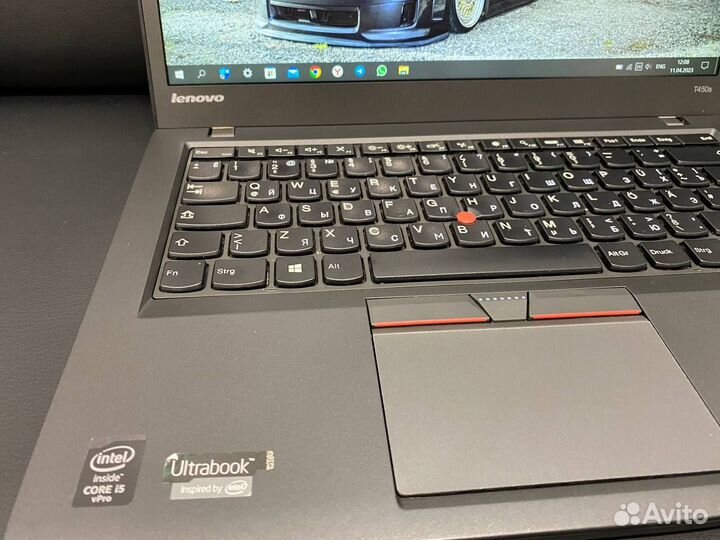 Lenovo ThinkPad T450s core i5 - 8Gb озу - SSD 256