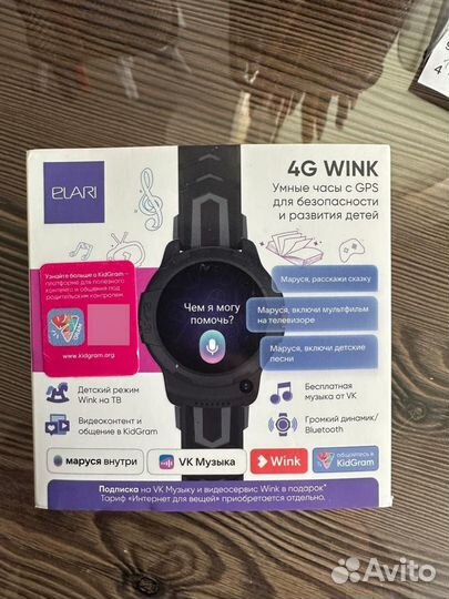 Часы Elari 4g wink