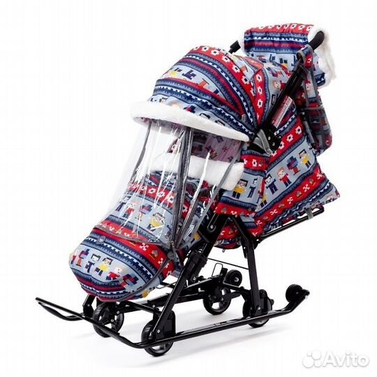 Санки коляска Ника 7 8