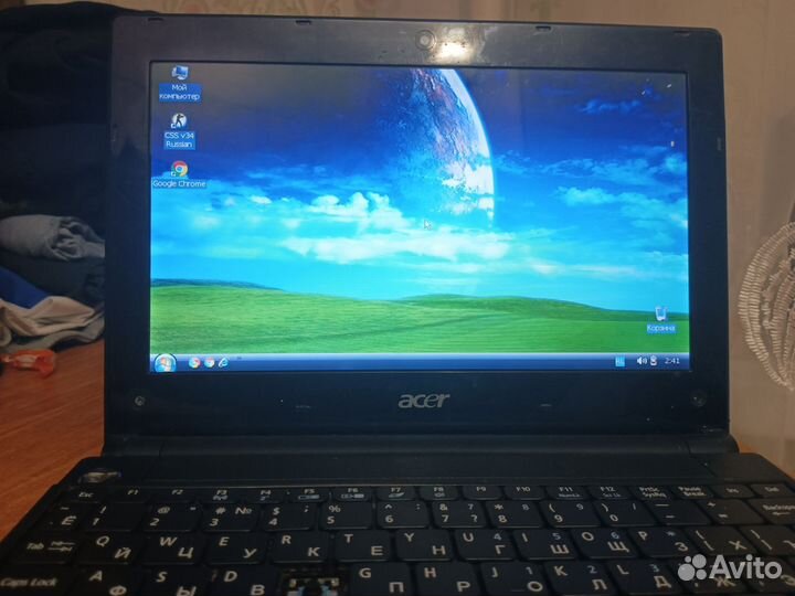 Ноутбук acer aspire one