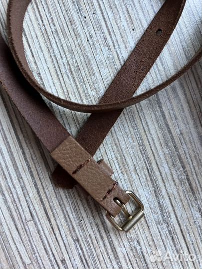 Ремень кожаный Mango