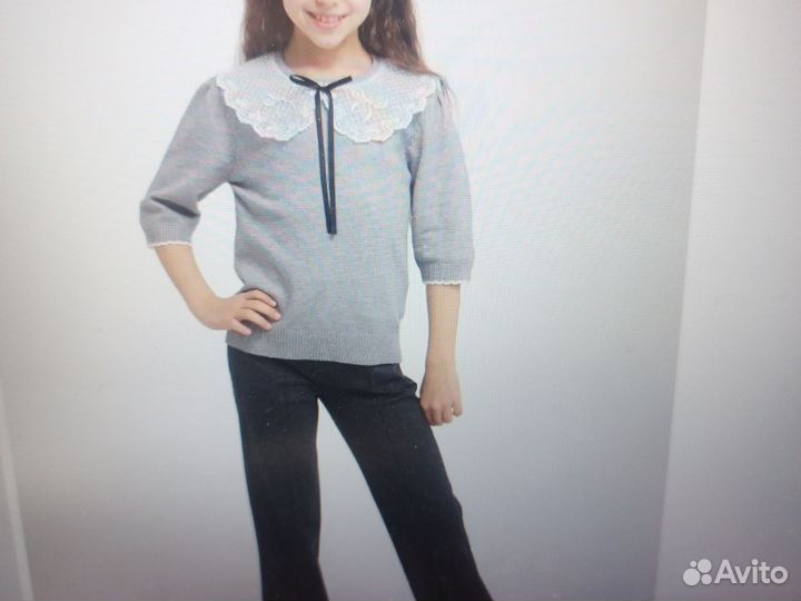 Блузка школьная