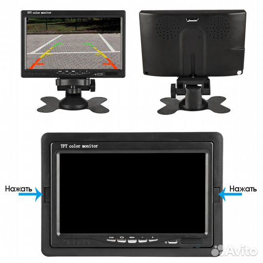 Авто монитор TS-CAV10