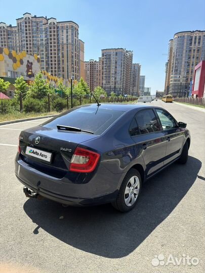 Skoda Rapid 1.6 AT, 2016, 195 000 км