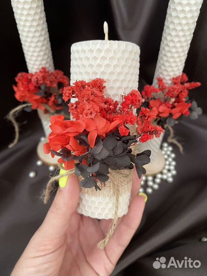 Свадебные свечи семейный очаг