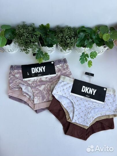 Dkny Трусы/хипстеры 3шт набор, новый