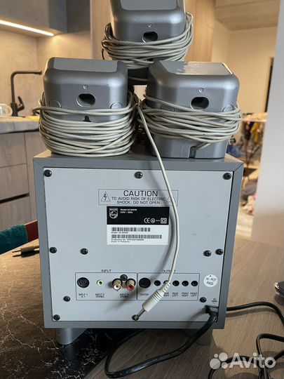 Акустические колонки с сабвуфером 5.1