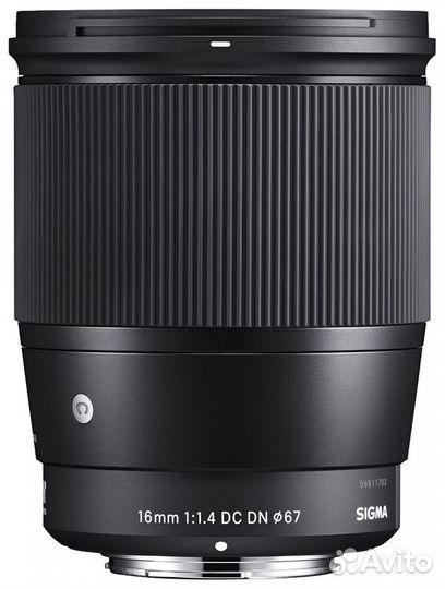 Sigma 16mm F1.4 DC DN Contemporary Sony E