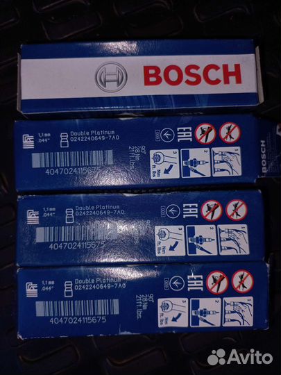 Свеча зажигания Bosch 0242240649