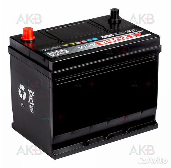 Аккумулятор автомобильный zubr Ultra Asia 70 Ач 70
