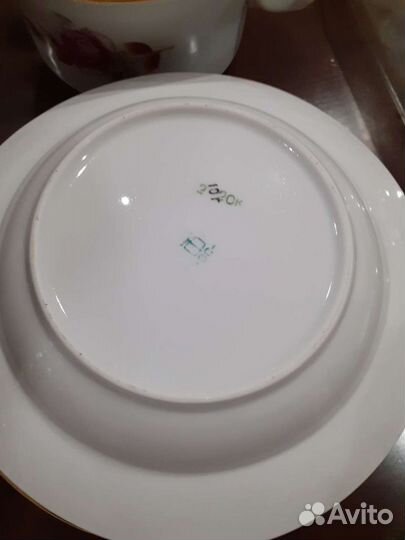 Тарелки и супница СССР