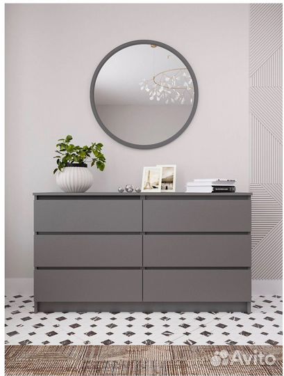 Комод Мори МК 1380.6 Графит