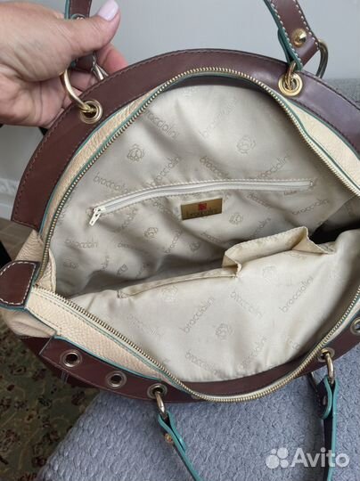 Сумка женская натуральная кожа Braccialini Италия