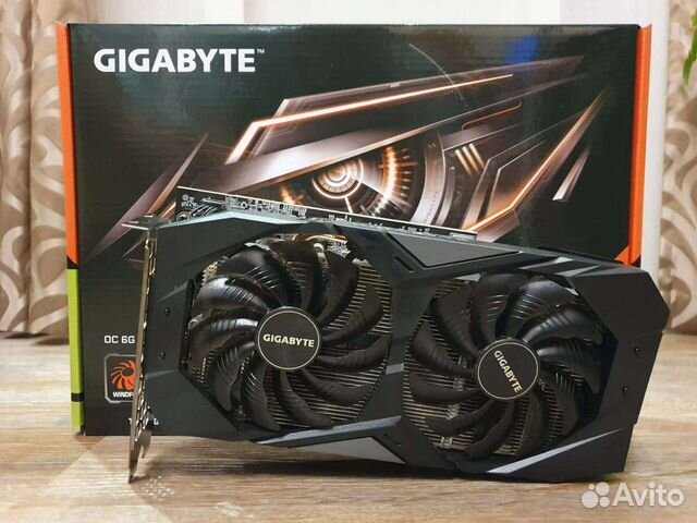 Видеокарта gigabyte GeForce GTX 1660 Ti OC