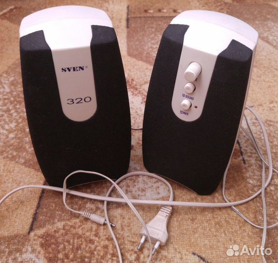 Компьютерные колонки sven 320