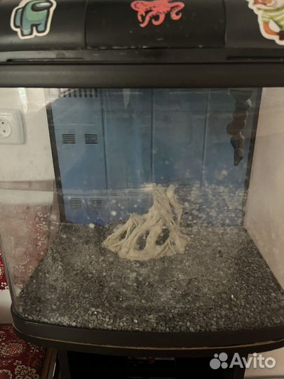 Аквариум с тумбой бу