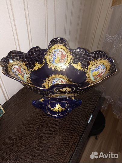 Ваза для фруктов фарфор