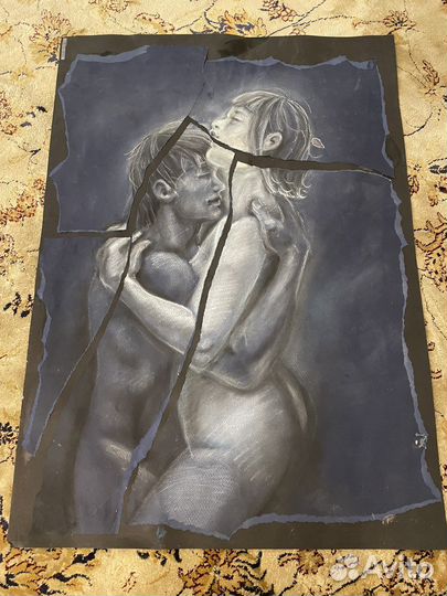 Картины маслом на холсте, акварель, пастель