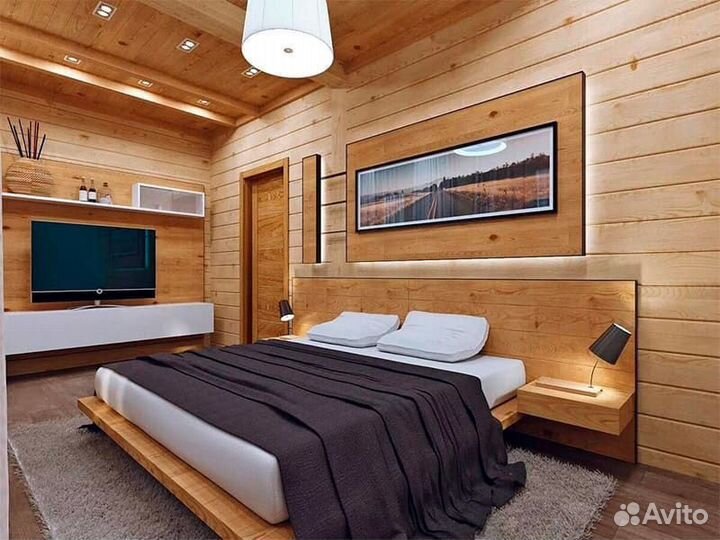 Обшивка вагонкой.Блок-хаус.Имитация бруса