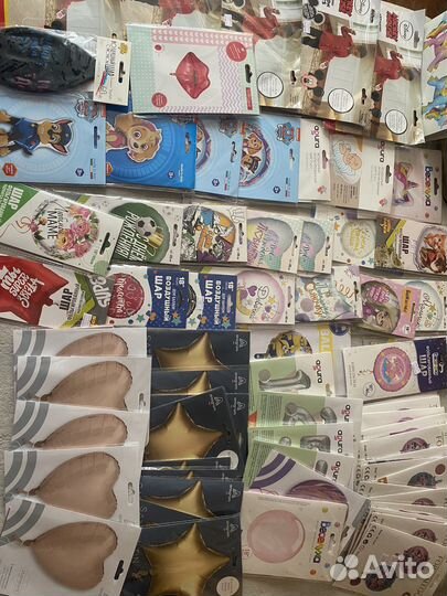 Гелиевые шары бизнес товарный остаток