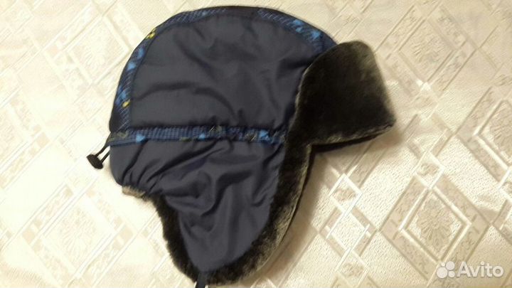 Продам зимнюю шапочку на мальчика 7-9 лет