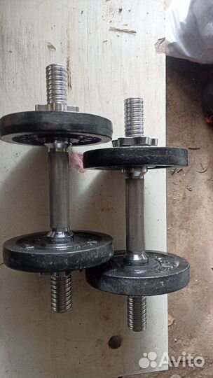 Гантели разборные torneo