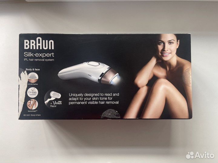 Фотоэпилятор braun silk expert bd 5001