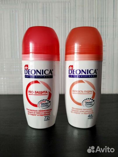 Deonica дезодорант антиперспирант женский 2 шт