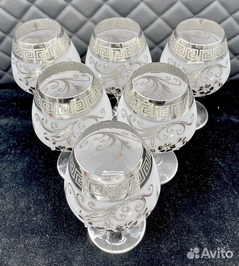 Набор 6 бокалов для бренди Богемия