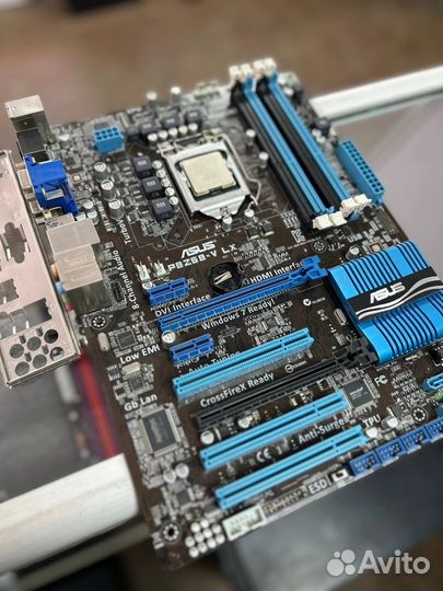 Материнская плата asus P8Z68-V LX с i3-2100