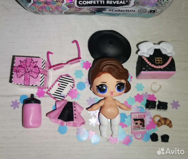 Кукла Lol winter chill confetti reveal, новая