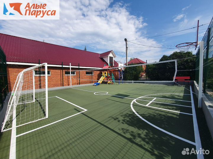 Резиновое покрытие для детских площадок