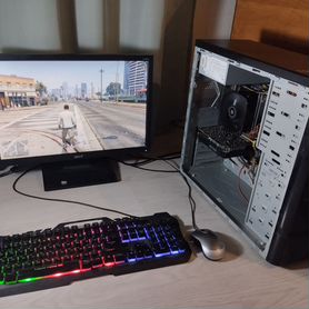 Игровой пк i5,8 gb,gtx 1050 ti 4gb, ssd256 gb