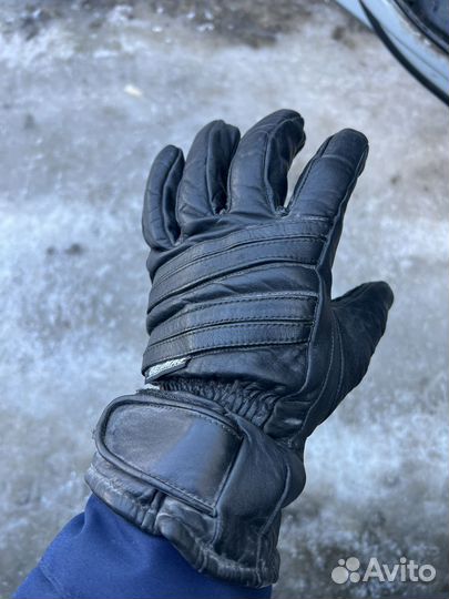 Мото перчатки кожанные Germas