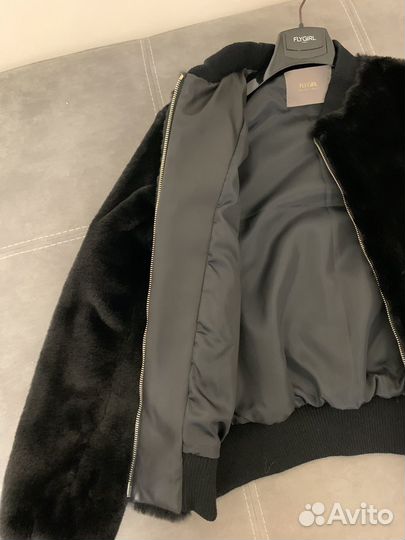 Бомбер из иск.меха FLY girl Италия