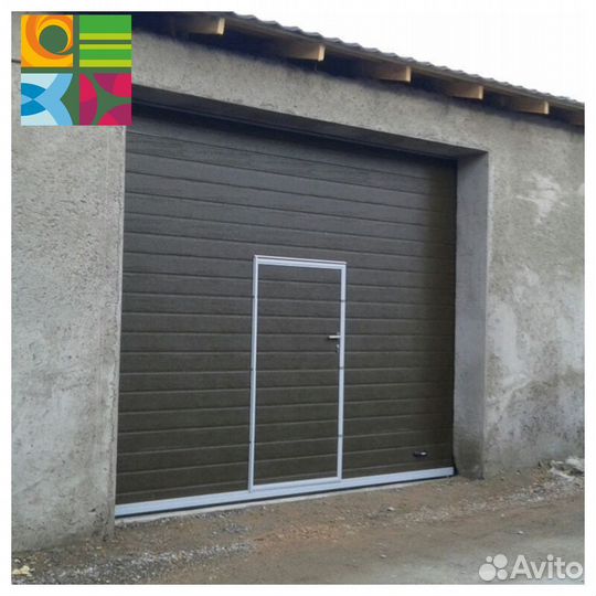 Гаражные ворота alutech