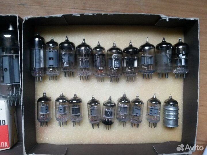 Радиоампы (38 шт) 6п36с 6п14п-ев 6е1п