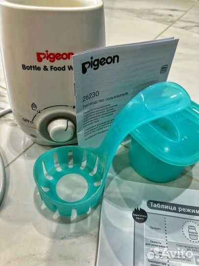 Подогреватель для бутылочек pigeon