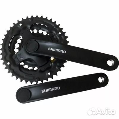 Система шатунов Shimano FC-TY301, 3х6/7/8 ск