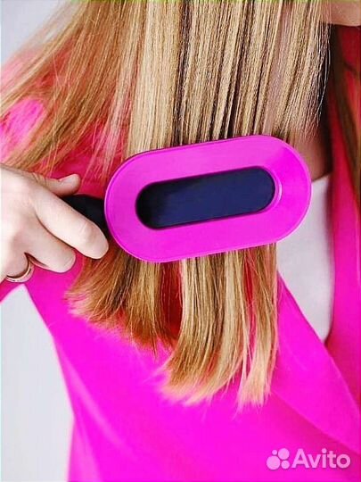 Расческа массажная 3D гребнем с самоочиской 2в1