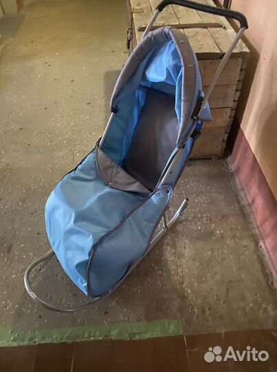 Коляска санки