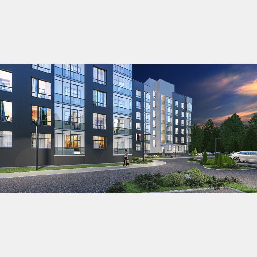 1-к. квартира, 34,7 м², 6/6 эт.