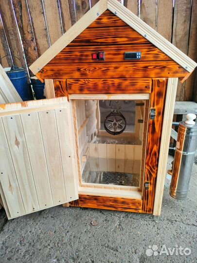 Коптильня для горячего и холодного копчения