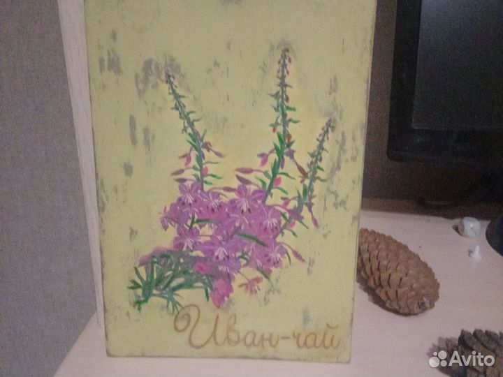 Декупаж подставка под горячее