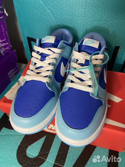 Кроссовки Nike Dunk Low Argon Blue оригинал