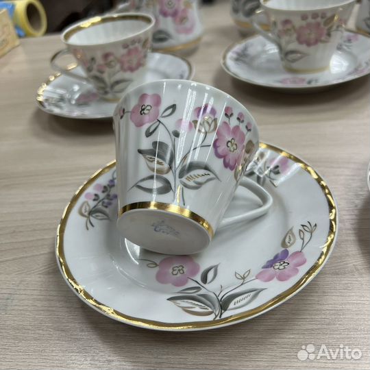 Редчайший чайный сервиз вербилки (сзр)