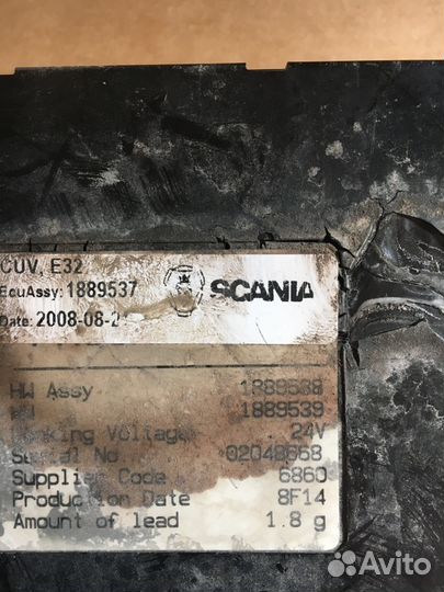 Блок электронный Скания Блок электронный Scania