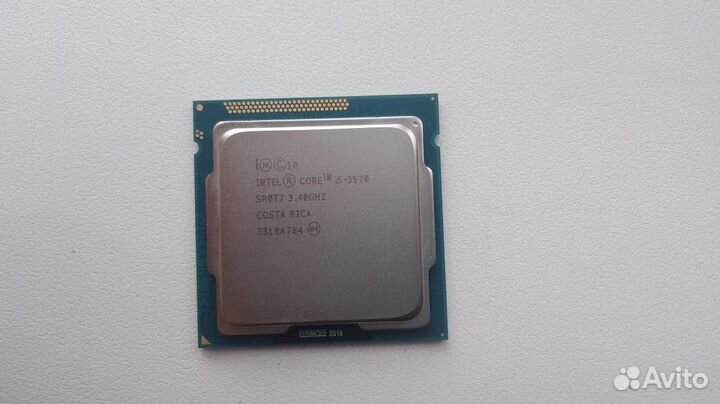 Intel Core i5-3570 сокет 1155 4 x 3400 мгц
